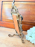 1920S ANTIQUE VICTORIAN BRASS FRAME 5x7 ROCOCO - #2