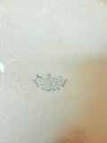 VINTAGE ROSE CRAZED IRONSTONE PLATTER