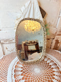 VINTAGE FILIGREE VANITY MIRROR TRAY