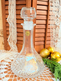 CRISTAL FRANCE GLASS VINTAGE LARGE DECANTER