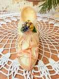 VINTAGE VICTORIAN ORNATE SHOE DECOR - 2 AVAILABLE
