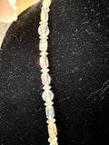 ANTIQUE AURORA BOREALIS CRYSTAL NECKLACE