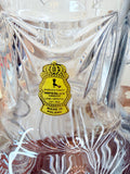 VINTAGE POLAND LEAD CRYSTAL PITCHER