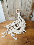 MACRAME VINTAGE HANGING POT HOLDER