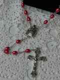 VINTAGE ROSARY - SACRED HEART - 2 AVAILABLE