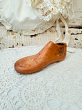 ANTIQUE WOODEN CHILDS SHOE MOULD - 2 AVAILABLE
