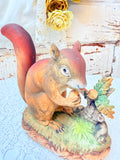 VINTAGE LARGE SQUIRREL STATUETTE