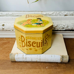 TIN BOX VINTAGE DECOR - BISCUITS