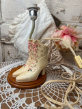 VINTAGE VICTORIAN BOOTS LAMP