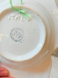 VINTAGE ITALY ICE CREAM DISH - 2 AVAILABLE