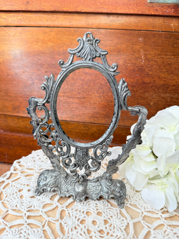 ORNATE VINTAGE SCROLLY FRAME 1920S DECOR ON STAND