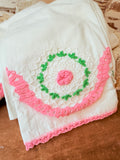 VINTAGE LARGE SET OF 2 PILLOWCASES