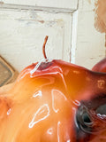 VINTAGE LARGE HORSE HEAD CANDLE