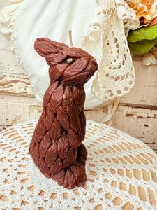 BROWN BUNNY CANDLE