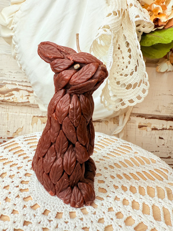 BROWN BUNNY CANDLE