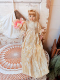 VINTAGE PORCELAIN BABY GIRL DOLL