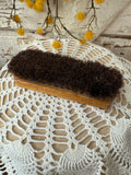 VINTAGE WOOD HORSE HAIR BRUSH