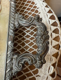 ANTIQUE ORNATE SILVER TRAY