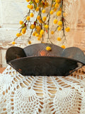 RARE PRESSED COPPER ANTIQUE DISH TRAY