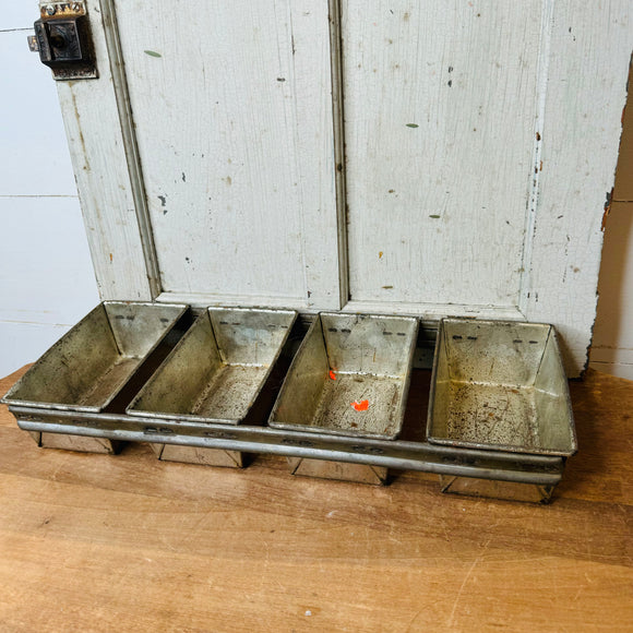 VINTAGE FRENCH INDUSTRIAL BAKERY LOAF PAN