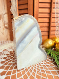 AMAZING GEODE ROCK DISPLAY STATUETTE DECOR