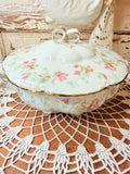 ANTIQUE BAVARIA COVERED VEGETABLE BOWL