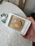 VINTAGE CATS IN BASKET MUSIC BOX