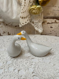 VINTAGE SET OF GEESE SALT AND PEPPER SHAKERS