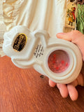 VINTAGE HAND DECORATED AVON POTPOURRI HOLDER PIGGY