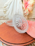 VINTAGE DETAILED EGG SHAPE KEEPSAKE JEWELRY DISH AND LID