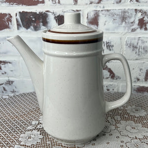 VINTAGE STONEWARE TEAPOT