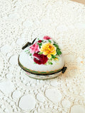 VINTAGE HEART FLORAL KEEPSAKE BOX