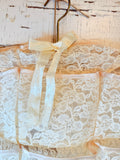 VINTAGE LACE TRAVEL DOOR HANGER HOLDER - 2 AVAILABLE