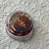 VINTAGE ROSE SCENTED HOLY LAND ROSARY #3