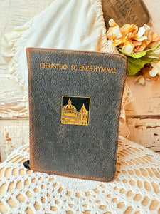 CHRISTIAN SCIENCE HYMNAL ANTIQUE BOOK