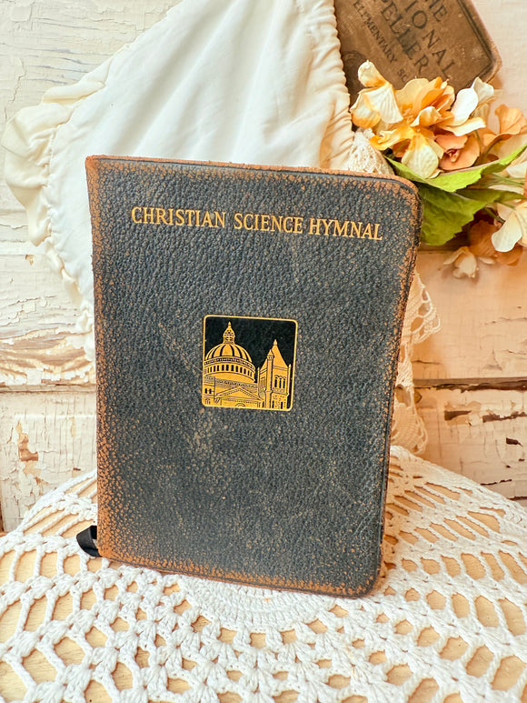 CHRISTIAN SCIENCE HYMNAL ANTIQUE BOOK