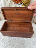 VINTAGE LANE WOODEN KEEPSAKE BOX #3
