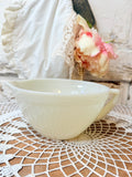 VINTAGE MID CENTURY MILK GLASS BATTER BOWL