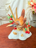 VINTAGE LENOX BIRD STATUETTE - MARSH WREN