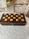VINTAGE CIVIL WAR FIGURINE CHESS SET