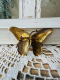 BUTTERFLY ORNATE VINTAGE BROOCH