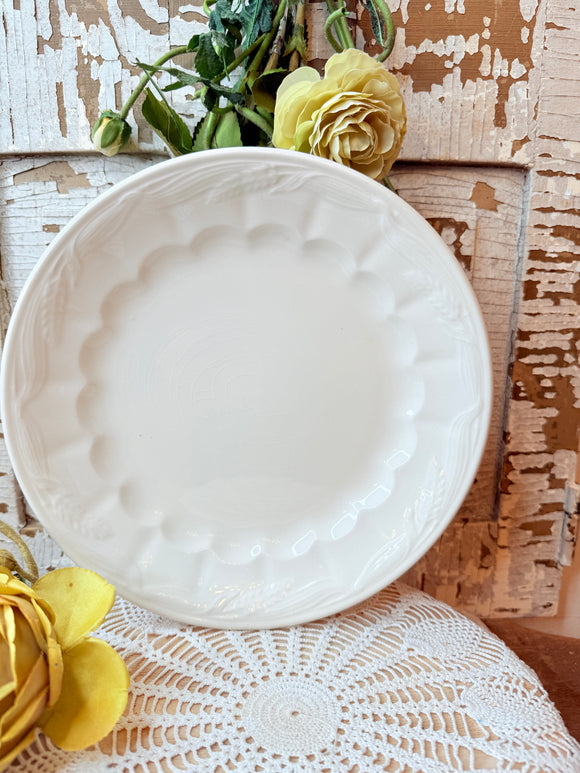 WHEAT IRONSTONE DINNER PLATE