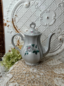 FLORAL VINTAGE TEAPOT PITCHER PORCELAIN