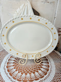 ORNATE WALKER CHINA LARGE VINTAGE STAR PLATTER - 2 AVAILABLE