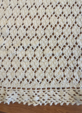 VINTAGE HAND CROCHETED BLANKET - GORGEOUS