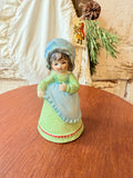 VINTAGE BELL - GORGEOUS BLUE AND GREEN GIRL