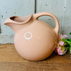 PINK VINTAGE TILT BALL PITCHER