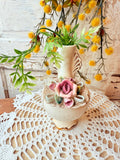 JAPAN VINTAGE 3D ROSE VASE