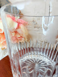 VINTAGE GLASS ICE BUCKET