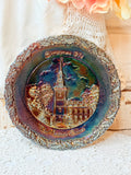 RARE VINTAGE FENTON CARNIVAL GLASS PLATE #2